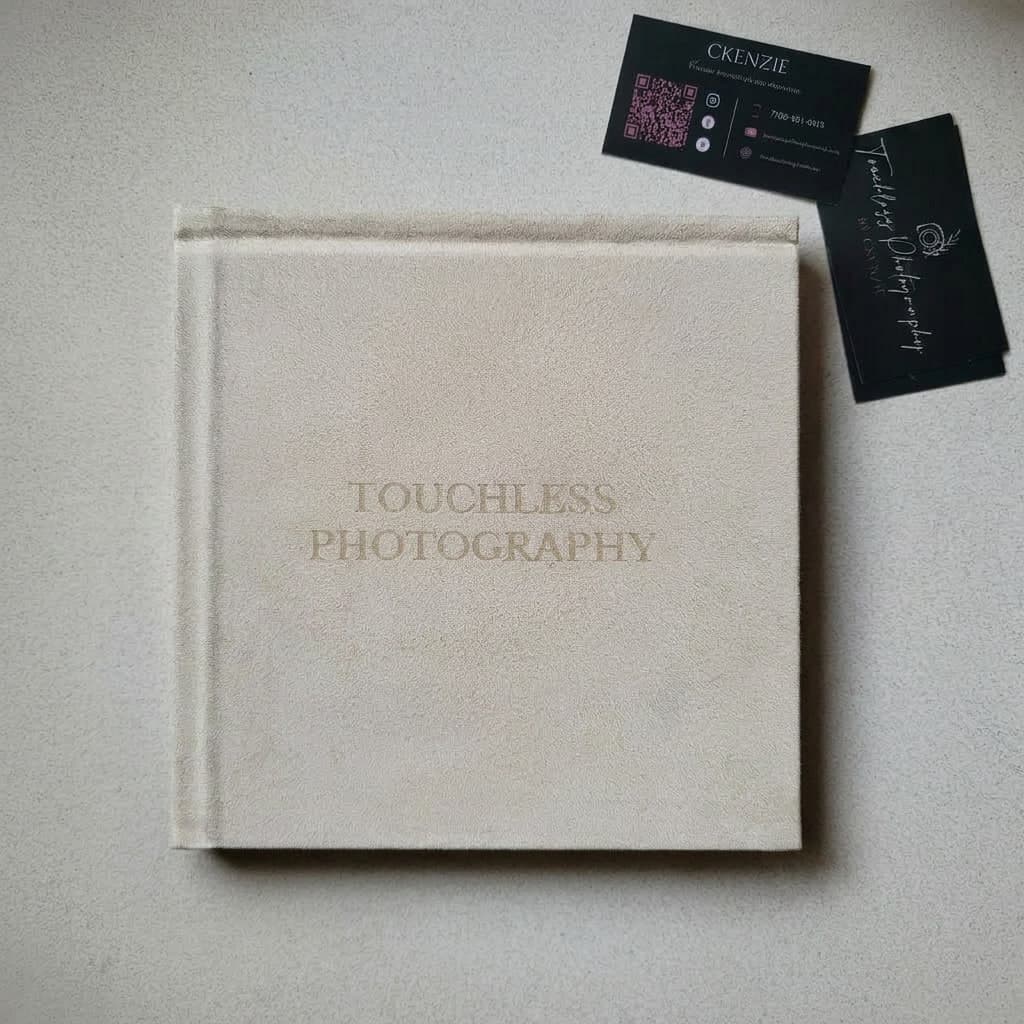 A Touchless Photography album in the smaller size