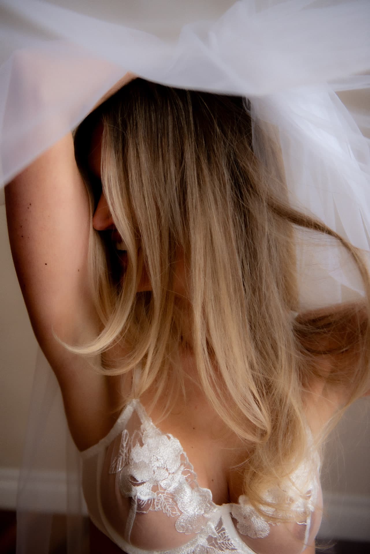 Professional bridal boudoir photography showcasing bride-to-be - Bridal Boudoir Edmonton by Touchless Photography